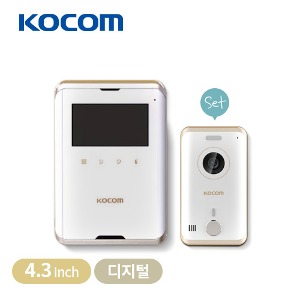 코콤 비디오폰(K5B VP-R431E/KC-R80E)/화이트