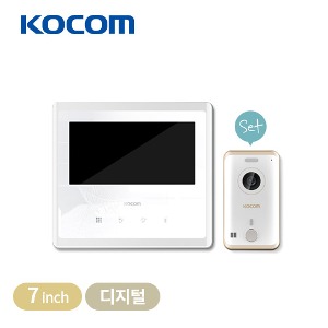 코콤 비디오폰(K5B VP-S701/KC-R80E)4선식/화이트